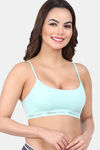 Amour Secret Double Layered Non-Wired 3/4Th Coverage Cami Bra - Light Blue — thumbnail 5